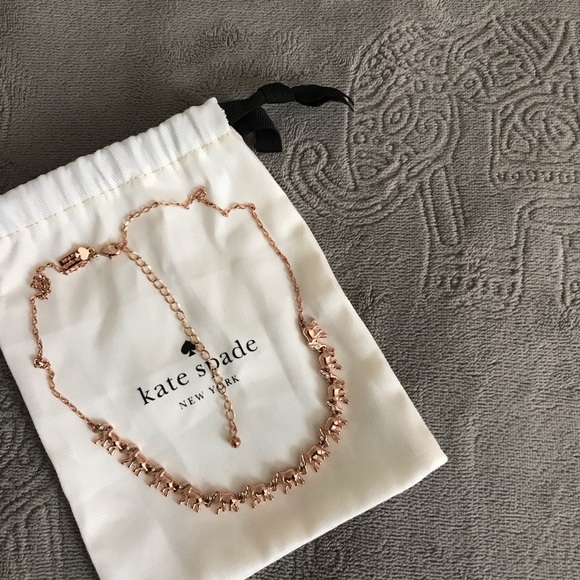 Kate Spade elephant necklace - Picture 3 of 8